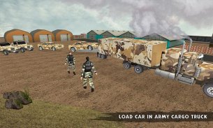 US Army Robot Transport Truck Driving Games screenshot 2