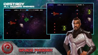 Espaço Phoenix: Batalha Eterna screenshot 1