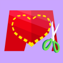 Fold and Cut Icon