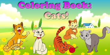 Coloring Book: Cats ! FREE screenshot 5