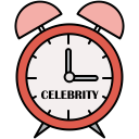 Celebrity Alarm Clock Icon