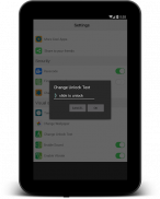 neón Bloquear la pantalla OS10 screenshot 8