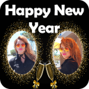 New Year Dual Photo Frame