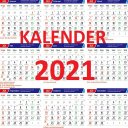 Kalender 2021 Indonesia Icon