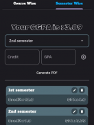 CGPA Calculator screenshot 4