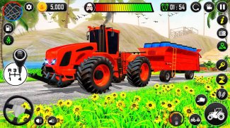 Mega Tractor Driving Simulator screenshot 0
