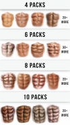 Man Abs Editor: Men Six pack, screenshot 1