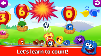 Aprender a contar! Jogos educativos para crianças! screenshot 0