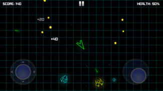 Promienny myśliwiec kosmiczny screenshot 3