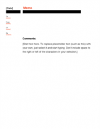 Memo Office Templates screenshot 11