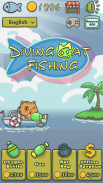 Fishing Games-Fisher Cat Saga!Go fish! Shoot game! screenshot 9