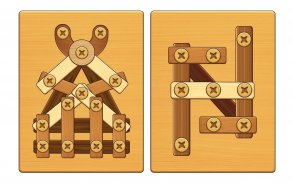 나사 퍼즐: 나무 너트 & 볼트 screenshot 23