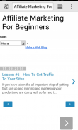 Affiliate Marketing 4 Newbies screenshot 5