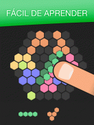 Hex FRVR - Arrastra Bloques en un Puzzle Hexagonal screenshot 5