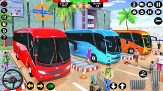 Juegos de conducir de autobus screenshot 5