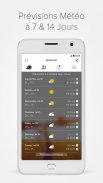 Prévision météo avec radar & widget - Morecast screenshot 5