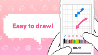 dotpict  Easy to draw Pixelart screenshot 0
