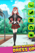 High School Dress Up Kawaii screenshot 2