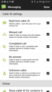 SMS from Android 4.4 with Caller ID screenshot 5