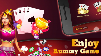 Gin Rummy Online - Free Card Game - 3 Patti, Poker screenshot 1