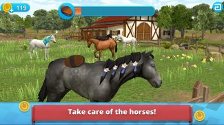 马儿世界—障碍赛 - 属于所有马儿爱好者们的游戏 screenshot 1