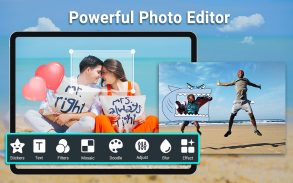 Cámara HD: video,panorama,filtros,editor de fotos screenshot 1