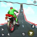 Tricky Bike Stunt Racing Games Icon