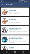 GYM Trainer fit & culturismo screenshot 2