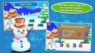 Snowman Preschool Math Games screenshot 4