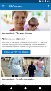 OpenWHO: Knowledge for Health Emergencies screenshot 0