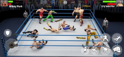 Tag team wrestling 2019: Cage death fighting Stars screenshot 14