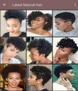 100+ African natural hairstyles collection screenshot 4