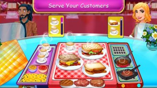 My food restaurant management: Cooking story game screenshot 1