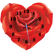 Rose Flower Clock screenshot 7