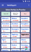 VerbSquirt Italian Verbs screenshot 1