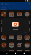 Inverted White and Orange Icon Pack Free screenshot 19