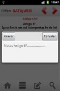 Código Civil Português screenshot 4