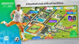 Soccer City - Football Manager screenshot 1