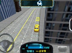 Cidade em 3D Dever Taxi Driver screenshot 6