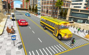 City School Bus Driving Sim:3D screenshot 3