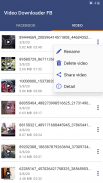 Video Downloader for Facebook screenshot 3