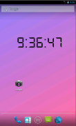 Digital Clock Live Wallpaper screenshot 2