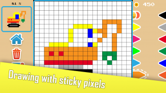 Sticky Pixels - Coloring Book screenshot 1