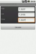 Pivot Point Calculator screenshot 0