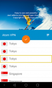 Atom VPN (100% 免费) screenshot 1