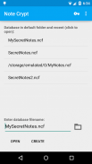 Note Crypt Safe with Password screenshot 2