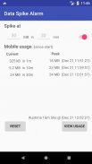 Data Spike Alarm Free screenshot 1