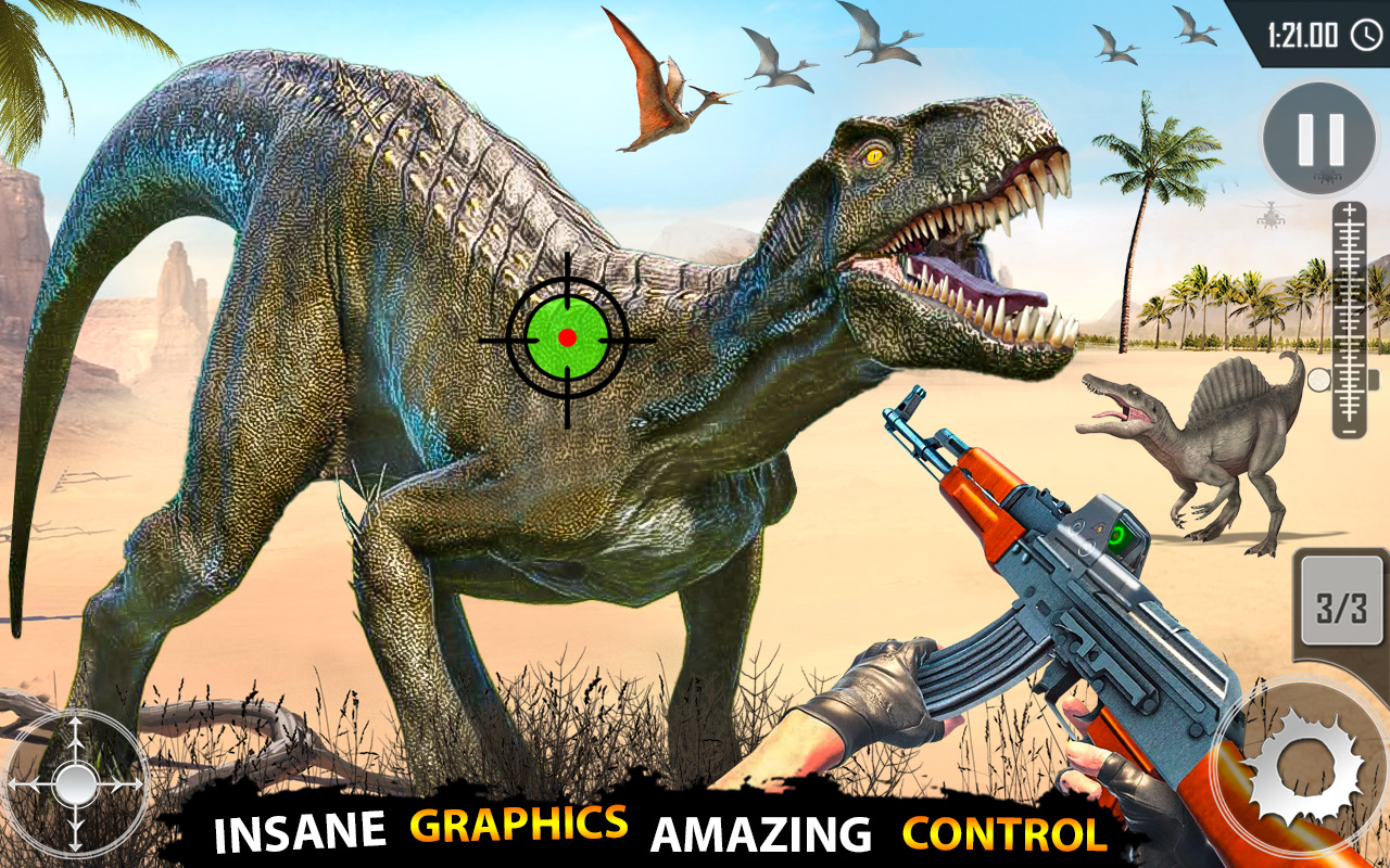 Dinosaur game: Dinosaur Hunter安卓版遊戲APK下載