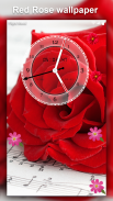 Flower Clock Live wallpaper–HD screenshot 4