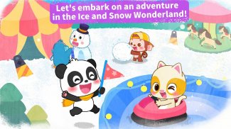 Little Panda's Snow Adventure screenshot 2